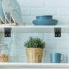 4 Pcs Angle Corner Brackets for Wood, Adjustable L-Shaped Metal