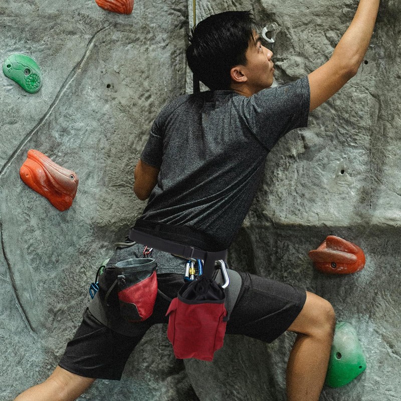 BESPORTBLE Rock Climbing Chalk Bag Anti-Slip Gym Bag Chalk Bucket