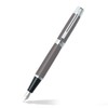 Sheaffer 300, Metallic Grey, Chrome Plate Trim, Fountain Pen: Medium