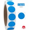 SHYGO® 1“ Blue Circle Dot Stickers Color Coding Labels, 1000PCS