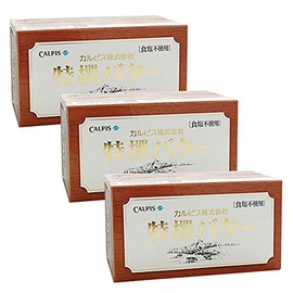 Butter Calpis Co., Ltd. Special Butter Salt Free, 15.9 oz (450 g) x 3