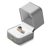 Oirlv H17901 Ring Case, 1 Piece, PU Leather, Portable, Mini,