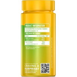 Wellgard Vegan High Strength Turmeric Gummies with Ginger – 1980MG Chewable Turmeric Gummies, Turmeric Curcumin Supplement, 60 Gummies, Peach Flavour