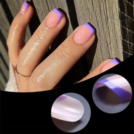 150Pcs French Tip Press on Nails Square Short Fake Nails Nude False Nails Nude Glossy Full Cover Acrylic Nails Summer Glue on Nails Artificial Stick on Nails for Women Manicure