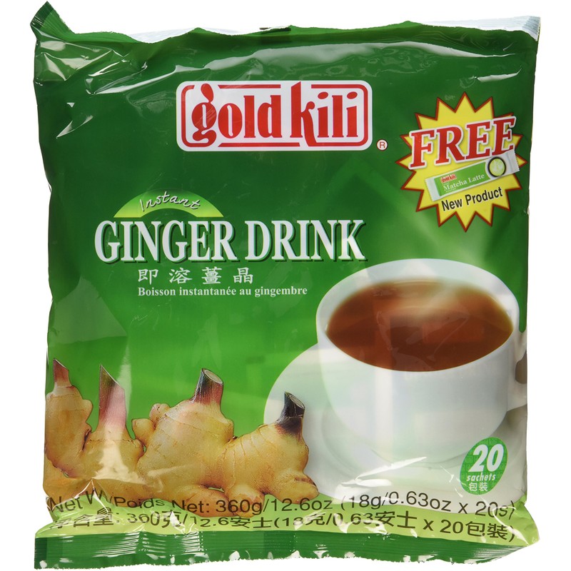 Ginger Drink Gold Kili 40 Sachets Packed in 2 Bags,