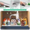 TRZZ Silicone Waterproof Under Sink Mat 34" x 19", Drip