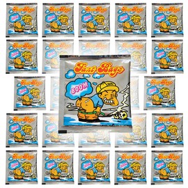 Fart Bag- 24-Pack Fart Bomb Bags Prank Joke Stinky Smelly Gas Odor Novelty Toys, Party Favors 24-Pack Fart Bomb Bags Smelly Nasty Stinky Gas Odor Stink Bombs Prank Joke Gag Gift