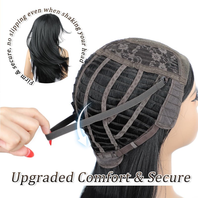 Blond Lace Front Wigs for Women 22Inch Synthetic Pre Plucked