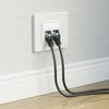 deleyCON 2 x 2 Port LAN Junction Box Data Socket