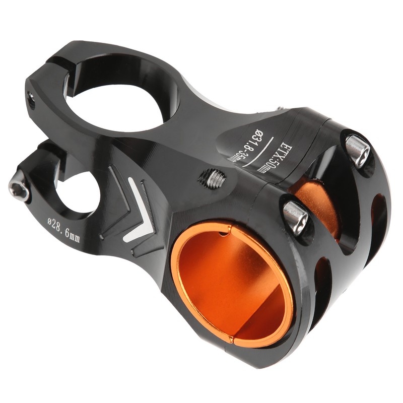 CANSUCC 31.8/35mm Bike Handle Stem Riser Short Handle Stem Aluminum