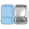 EcoCocoon Bento Lunch Boxes - 2 Compartment, Limoncello