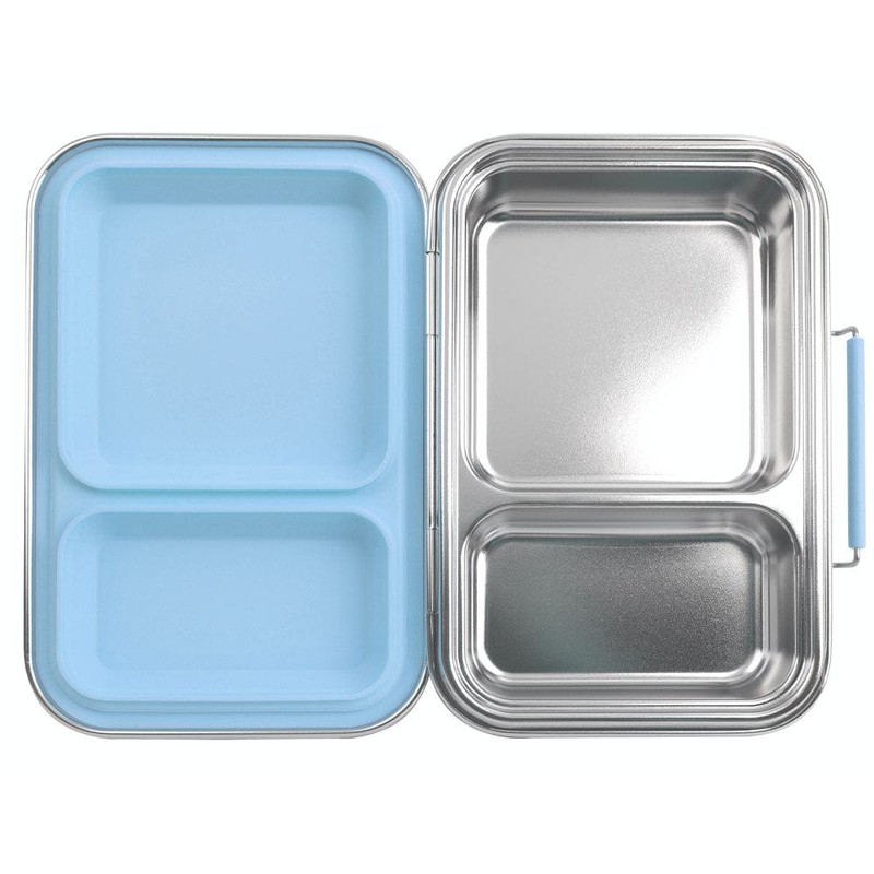 EcoCocoon Bento Lunch Boxes - 2 Compartment, Limoncello