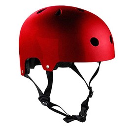 SFR Unisex adult Essentials Helmet, Red (Metallic Red), S/M 53-56cm