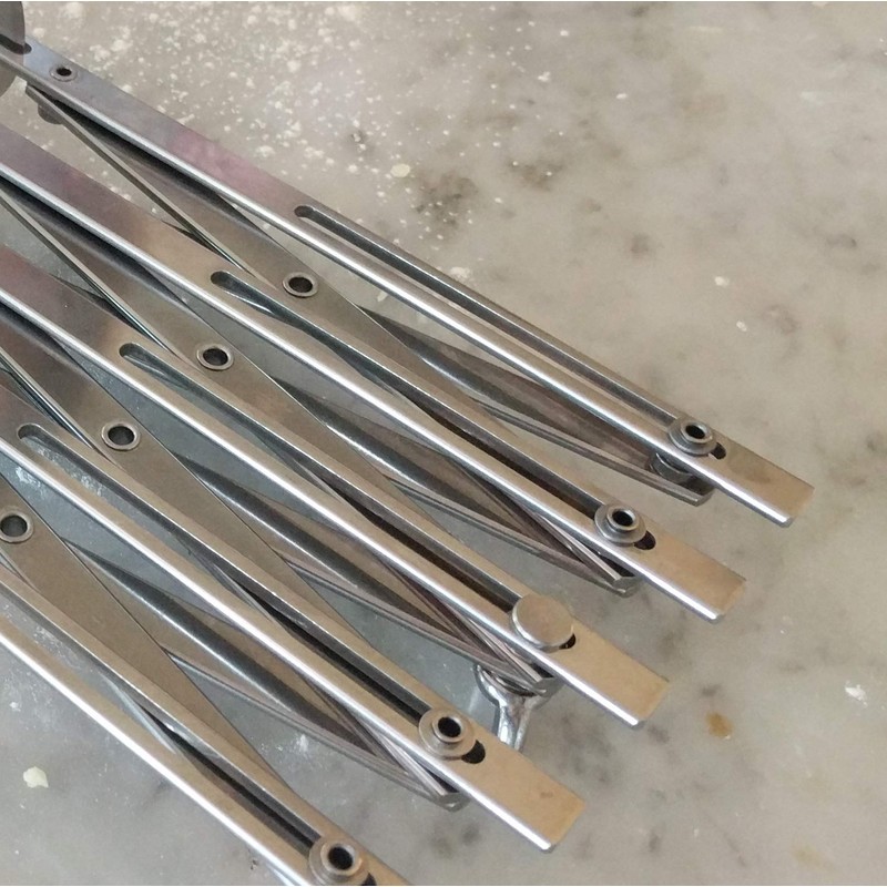 Ateco 6 Wheel Stainless Steel Cutter, 4 Inch Wheels