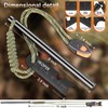 Hkoper Ferro Rod Fire Starter, 6 Inch X 3/8 Inch