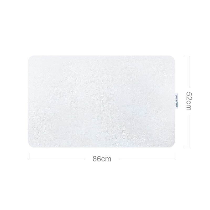 Waterproof Mattress Protector, Smooth Bamboo Bedside Crib Mattress Cover(86x52cm), Fits