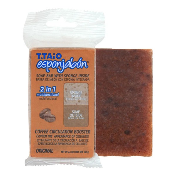 Esponjabón 2 En 1. Facial, Corporal, Baño. Elige Aroma 120g