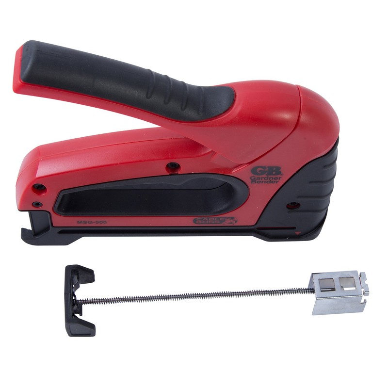 Gardner Bender MSG-501 Heavy-Duty Cable Boss Staple Gun, Professional Grade,