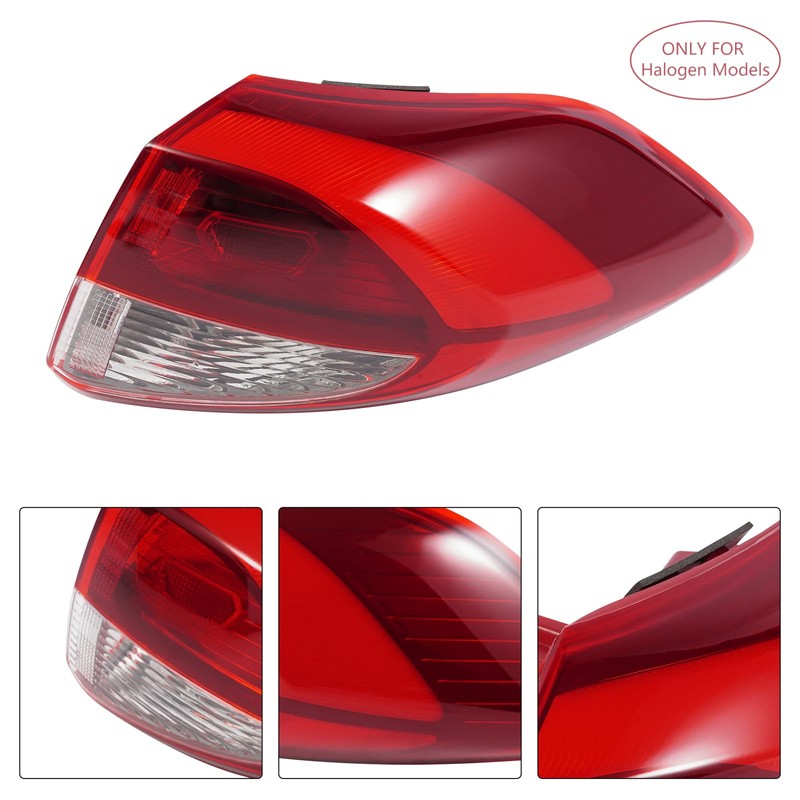 LYNICESHOP Tail Light Assembly for 2016 2017 2018 Hyundai Tucson,