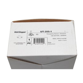 Wattstopper Ceiling Sensor UT-355-1 W Occupancy Sensor Ceiling Mount Motion Detector 120 277 230 347 VAC, White