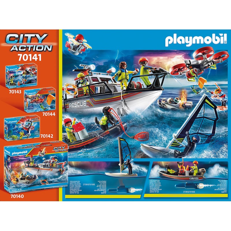 Playmobil Water Rescue with Dog