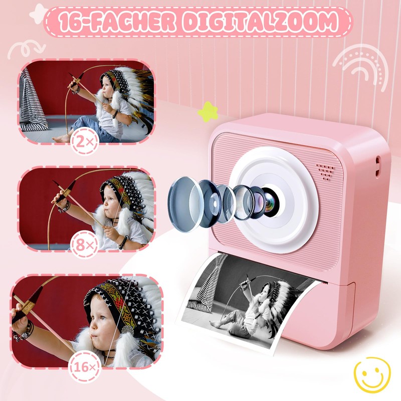 Korffe Children's Instant Camera