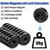 Neodymium Magnets Extra Strong with Hole 10 kg, 20 mm