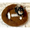 TONBO Soft Plush Small Cute and Cozy Football Dog Cat