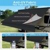 Dulepax Dulepax RV Awning Fabric Replacement(20'2" Fabric) Upgrade 18.5oz Heavy
