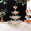 ZOMUIA 30 Pack Acrylic Plastic Champagne Coupe Glasses for Party