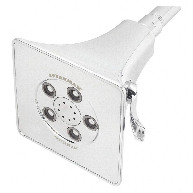 Speakman S-3018 Rainier Anystream High Pressure Adjustable Shower Head, Polished
