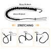 Tool Lanyard with Heavy Duty Carabiner and Adjustable Loop End