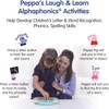 Peppa Pig Laugh and Learn Alphaphonics Interactive Toy Multicolor, PP03SB