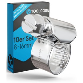 TOOLCORE® Hose clamp set, stainless steel W4.