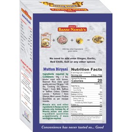 Banne Nawab's Mutton Biryani Masala 70 gm