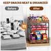 Kssiaz Candy Display Rack, 3 Tier Snack Rack Display for