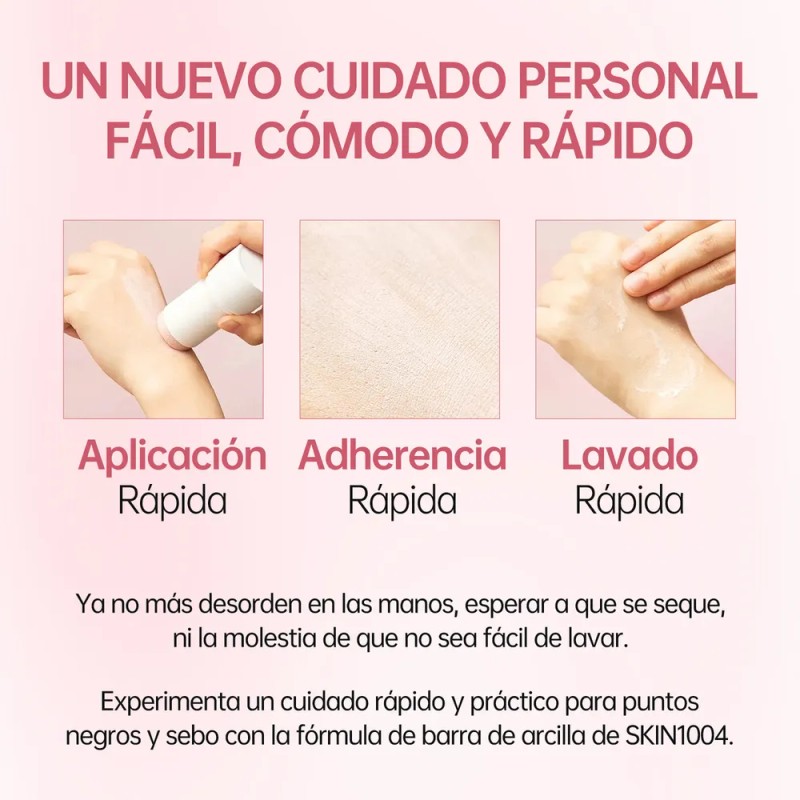 SKIN1004 Madagascar Centella Mascarilla de Arcilla en Barra Reductora de