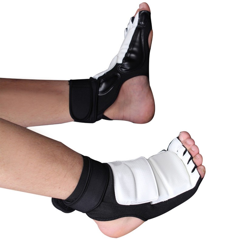 Taekwondo Foot Protector Double Fixation Elastic Cloth Surrounding Design Comfortable