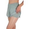90 Degree By Reflex Crossover Waist Flowy Short with Built