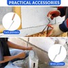 Flutesan 9 Pcs Tile Grout Masonry Mortar Bag Set Include