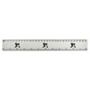 'Happy Orca Whale' 30cm (12 Inch) White Plastic Ruler (RL00089480)