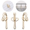 Curtain Hooks Metal Curtain Header Tape Drapery Hooks for curtains
