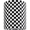 GO&SO Drum Lamp Shades Set of 2 Small Black&White Checkered