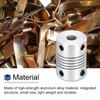 QUARKZMAN 4 Pieces 6 mm to 6 mm Aluminium Alloy