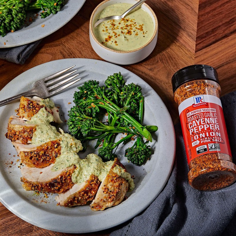 McCormick Roasted Garlic Cayenne Pepper with Onion and Himalayan Pink