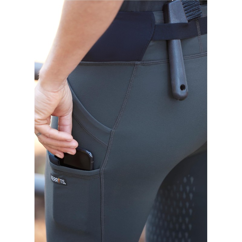 Kerrits Solutions Full Leg Pocket Tight Pine Size: S