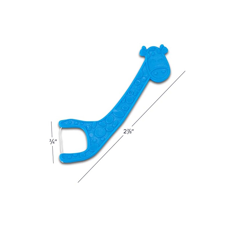Practicon SmileGoods - Hilo dental para jirafa, envuelto individualmente, caja