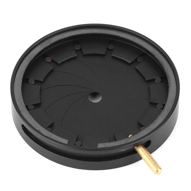 SK23 Adjustable Iris Aperture Diaphragm 1.5-25mm/0.06-0.98'', Microscope Iris Adapter Aperture