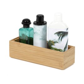 Compactor Osaka Organizer Medio in bambù Collezione Nature, 22.5x7.5x6.5 cm, Colore Naturale