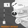 KINGTOP Mini Golf Flagstick for Backyard Practice Putting Green, Golf